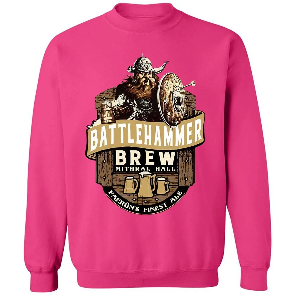 Battlehammer Brew Classic Unisex Sweatshirt - Heliconia - 15