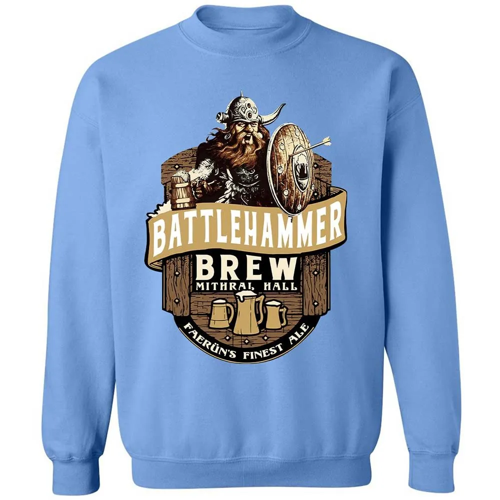 Battlehammer Brew Classic Unisex Sweatshirt - Carolina Blue - 20