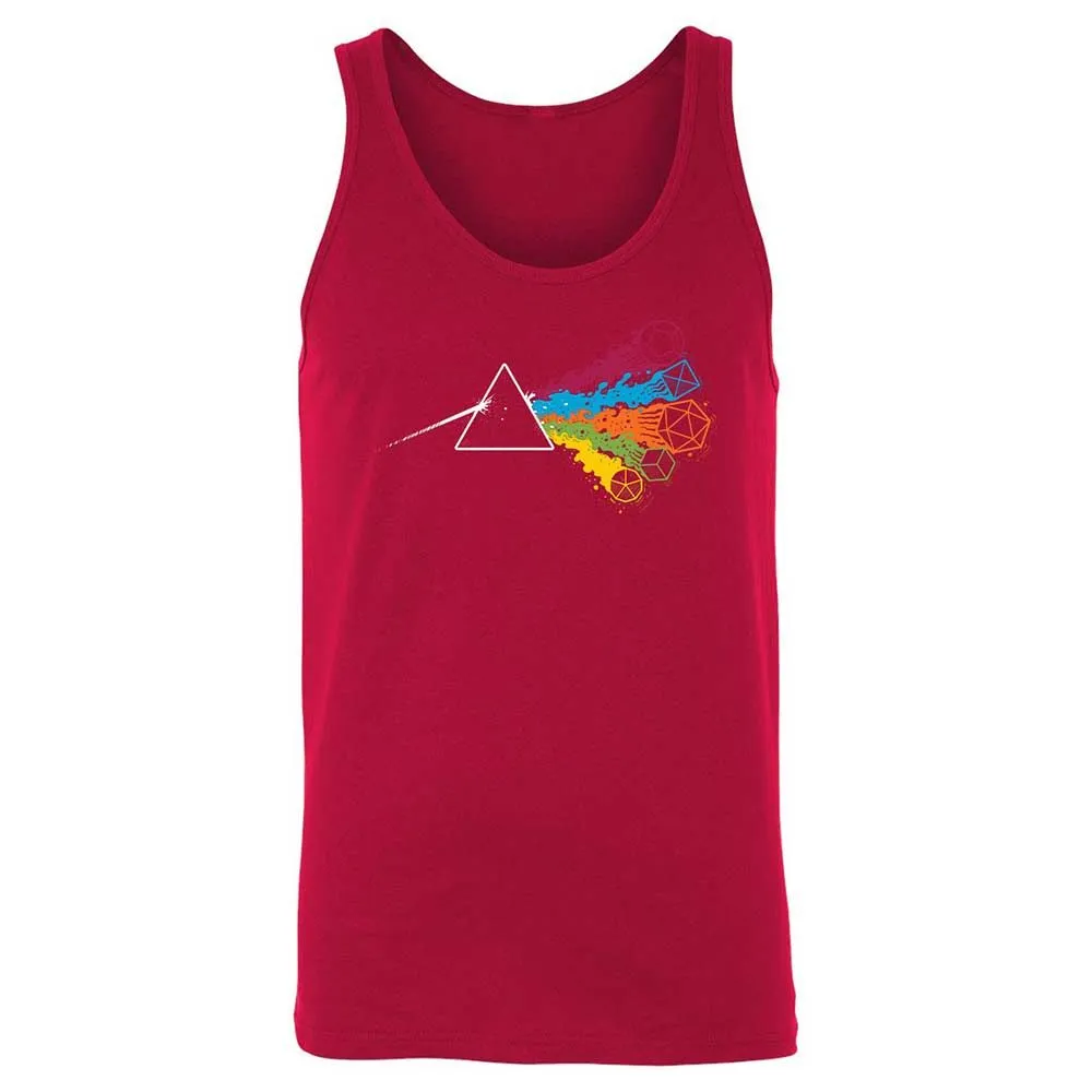 Dark Side Of The Dices Unisex Jersey Tank - Red - 6