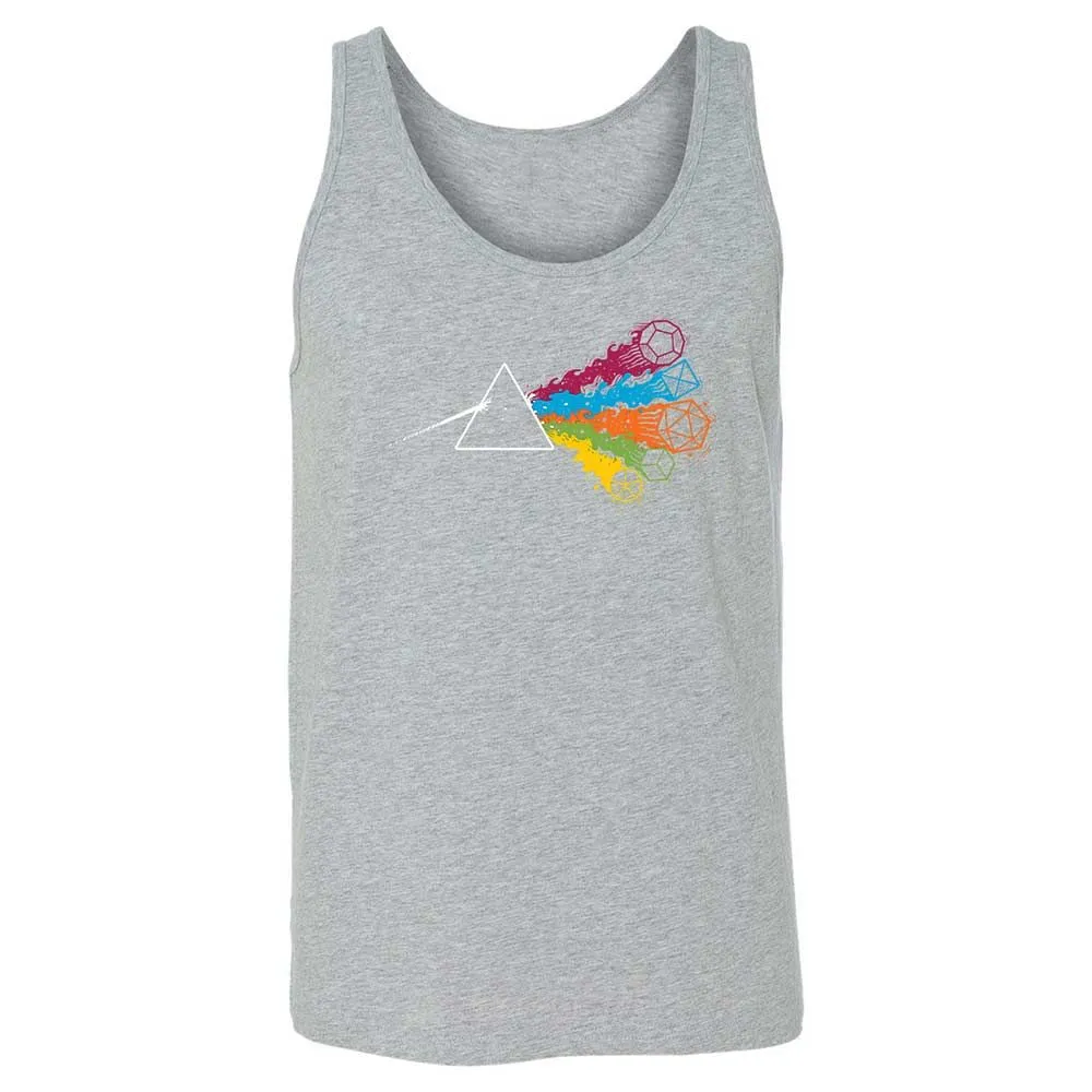 Dark Side Of The Dices Unisex Jersey Tank - Athletic Heather - 10