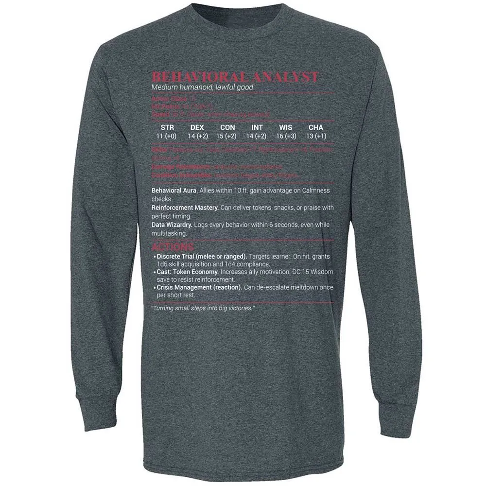 Behavioral Analyst - Dark Heather - 5