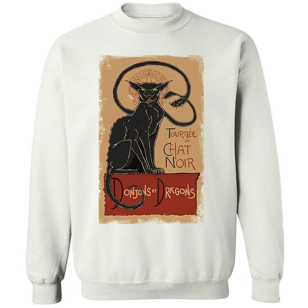 Tournee Du Chat Noir Classic Unisex Sweatshirt - White - 18