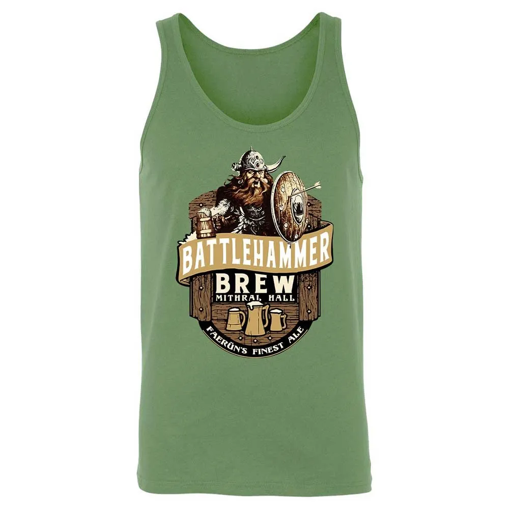 Battlehammer Brew Unisex Jersey Tank - Leaf - 8