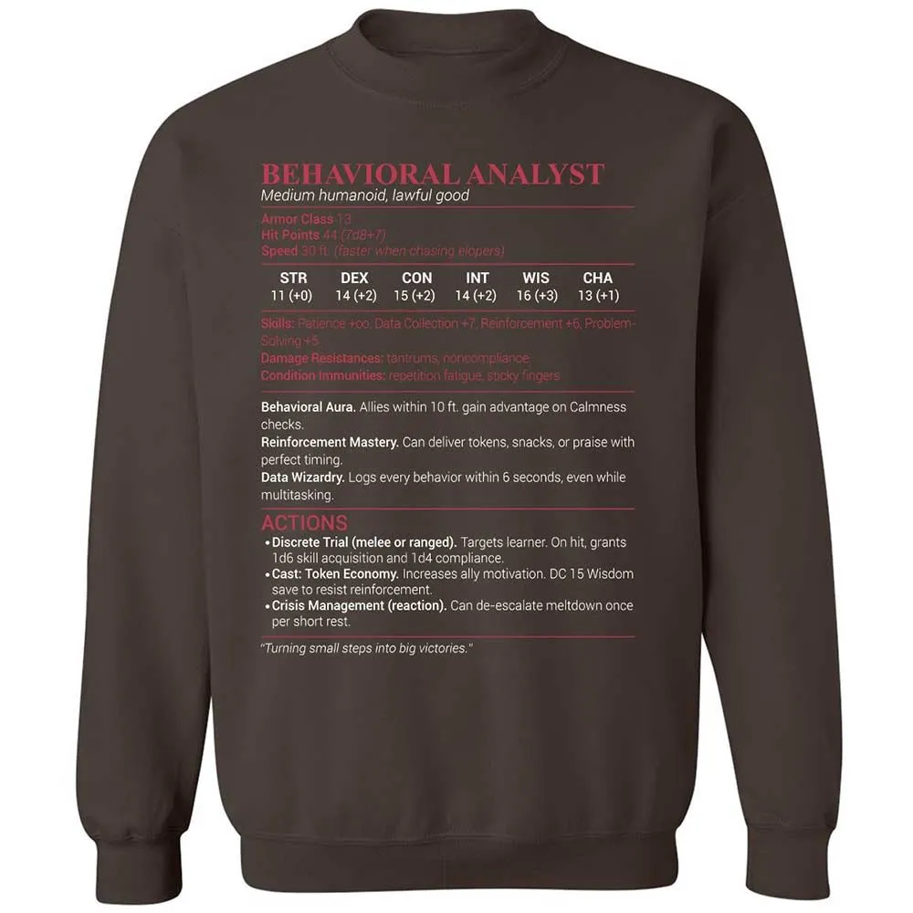 Behavioral Analyst - Dark Chocolate - 4