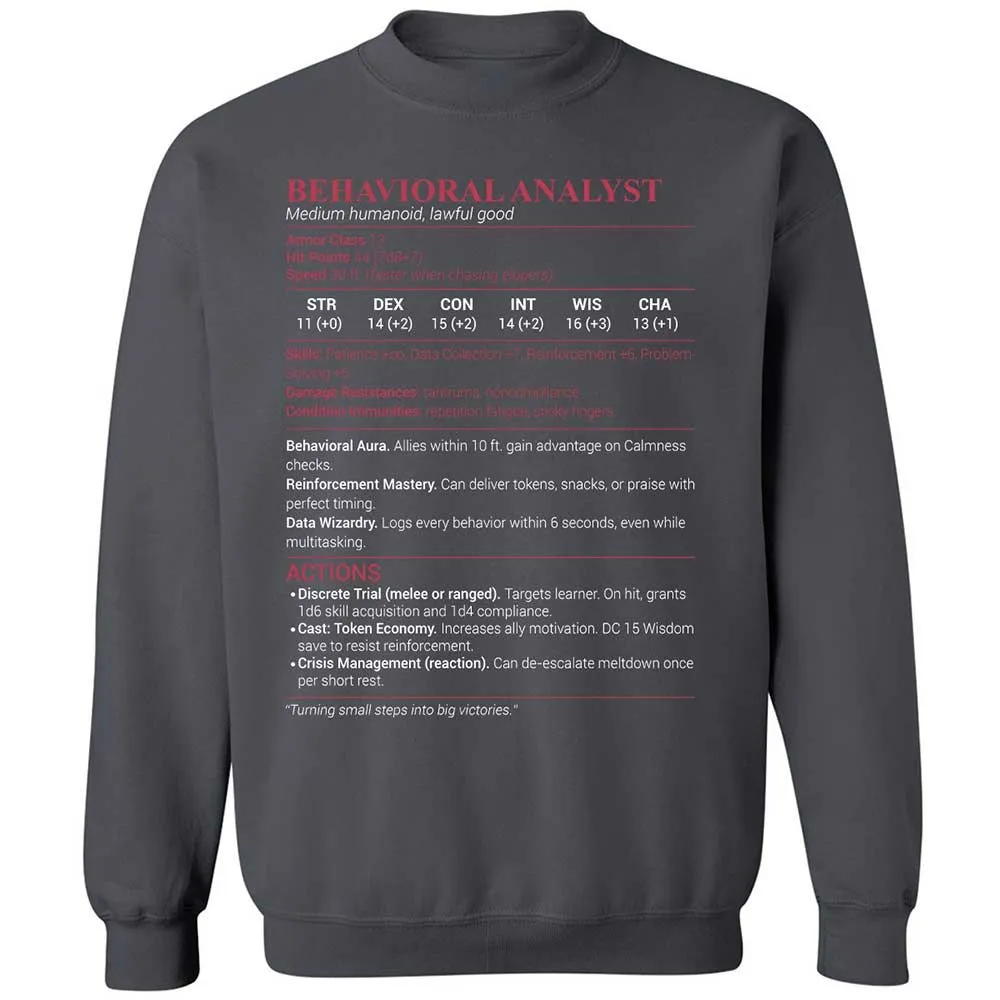 Behavioral Analyst - Charcoal - 6
