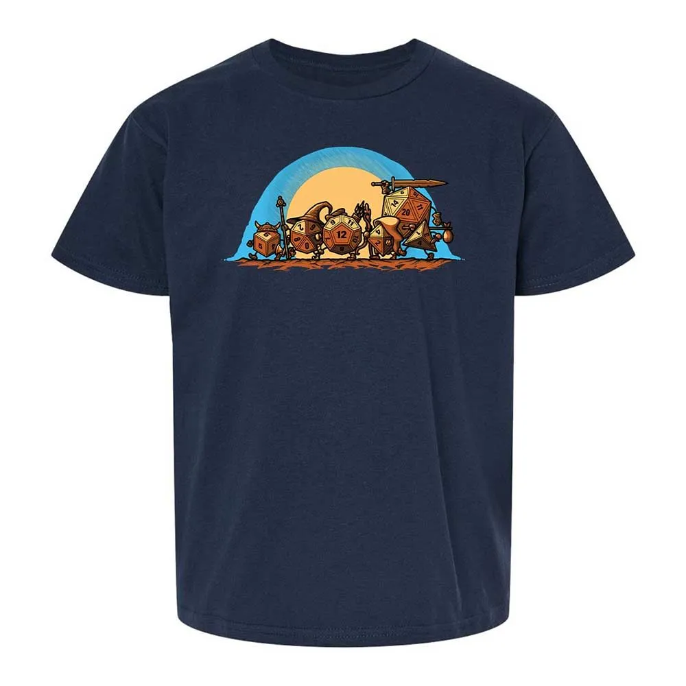 The Fellowship Of The Dice Kids T-Shirt - Navy - 2