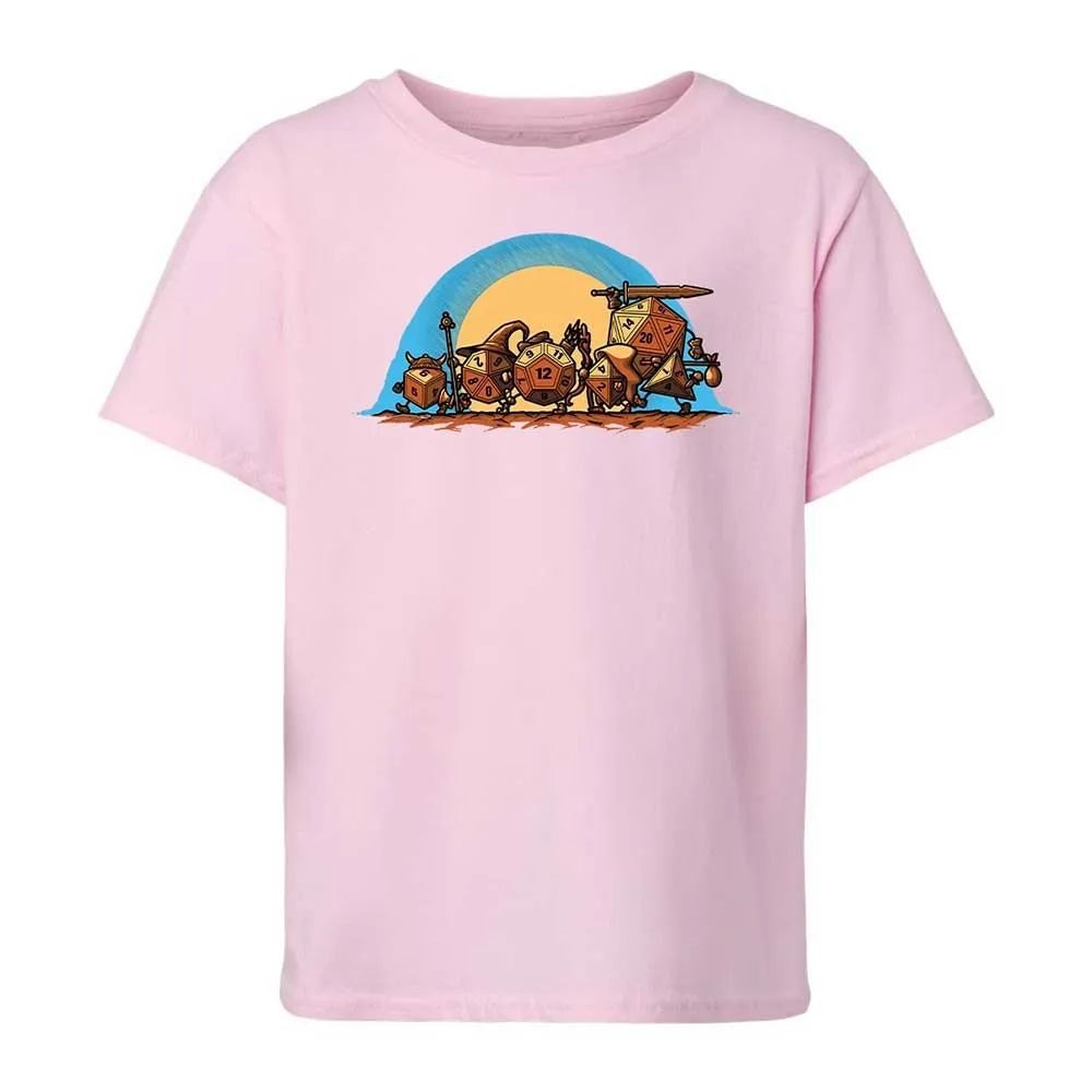 The Fellowship Of The Dice Kids T-Shirt - Light Pink - 7