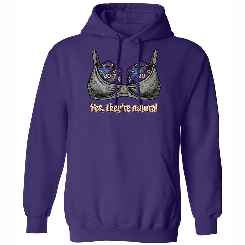 They Are Natural Nat20 Classic Unisex Hoodie - Purple - 12