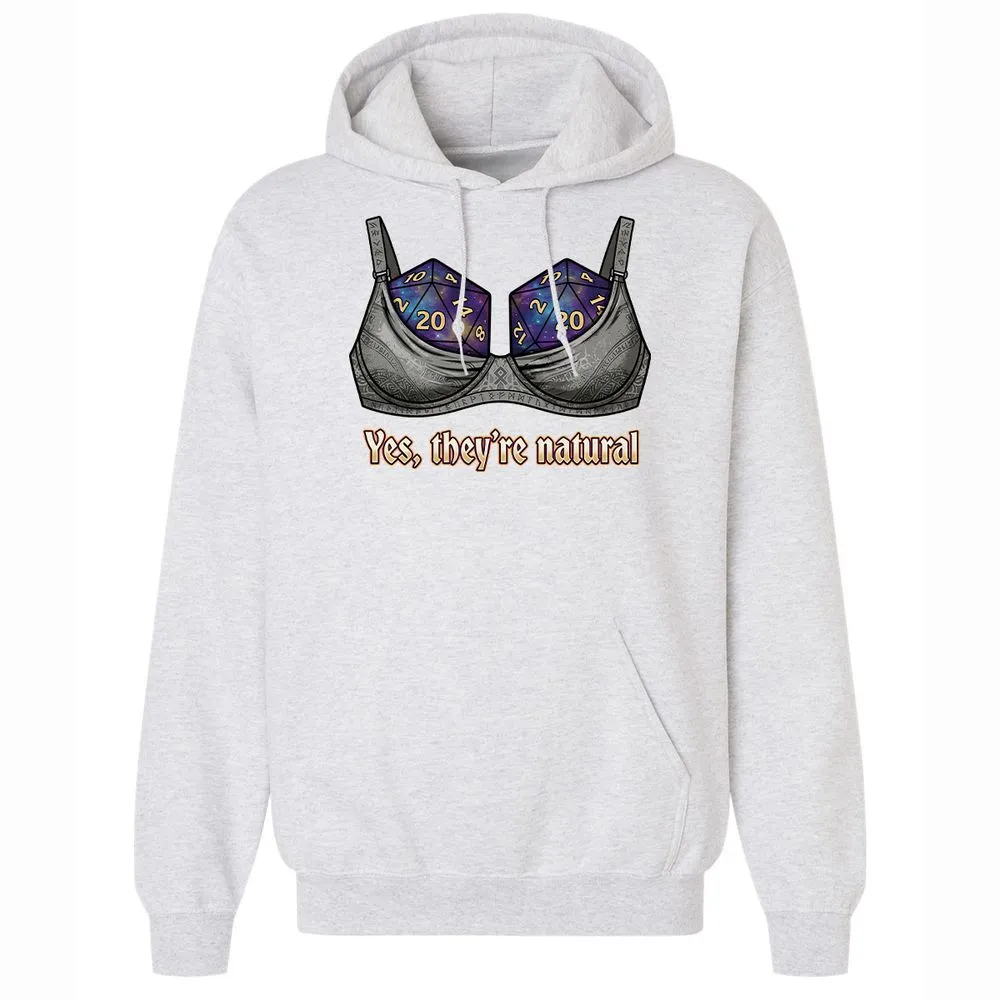 They Are Natural Nat20 Classic Unisex Hoodie - Ash - 18