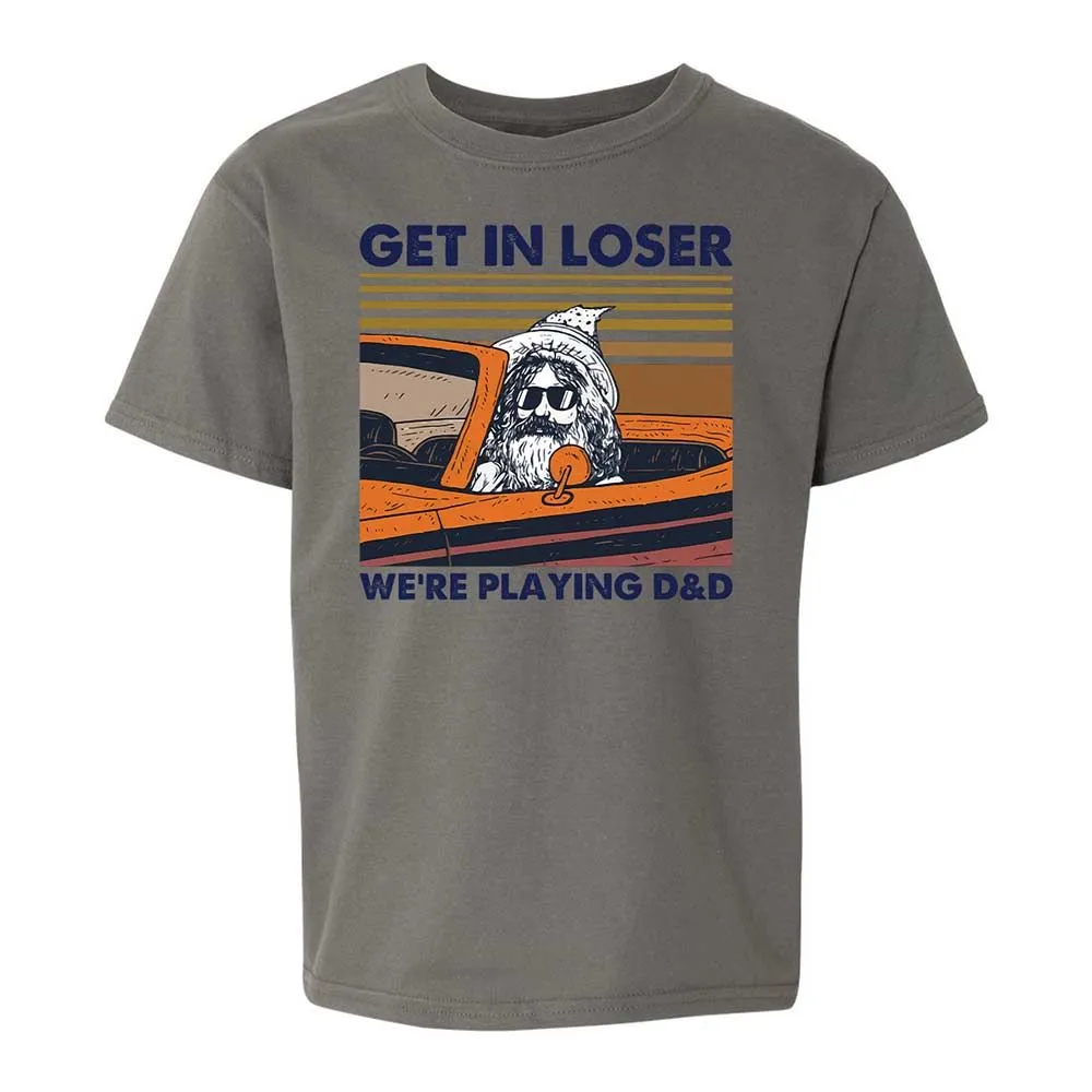 Get in Loser Kids T-Shirt - Charcoal - 17