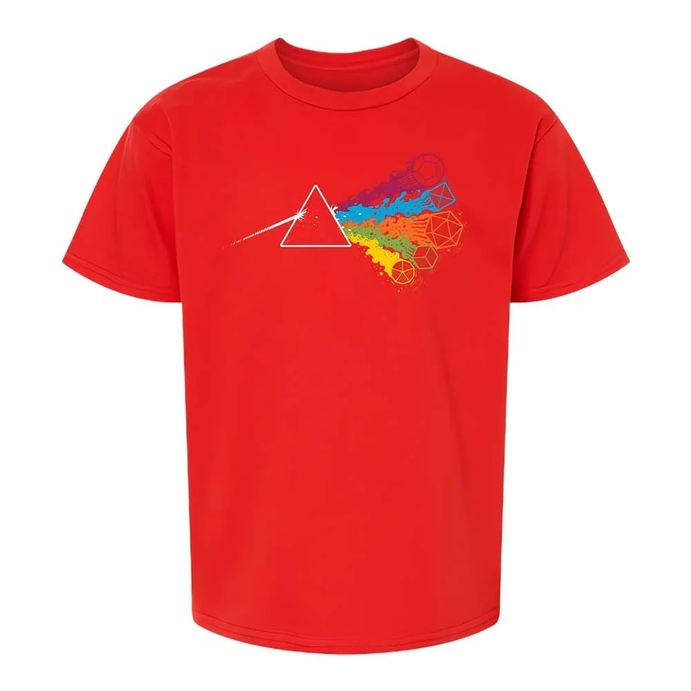 Dark Side Of The Dices Kids T-Shirt - Red - 8
