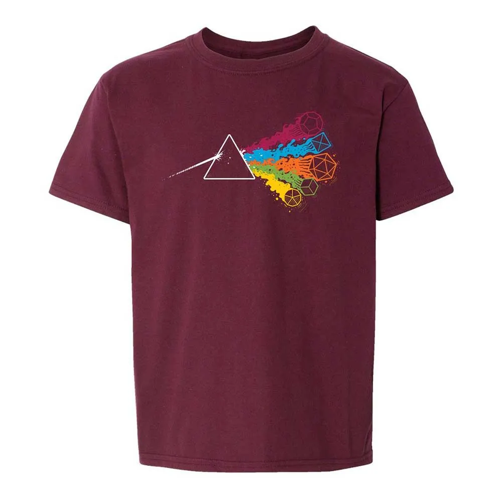 Dark Side Of The Dices Kids T-Shirt - Maroon - 14