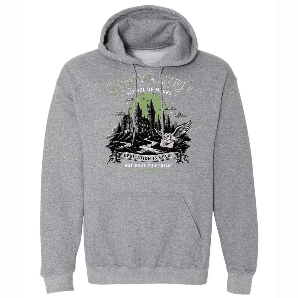 Strixhaven - School Of Mages Classic Unisex Hoodie - Graphite Heather - 4