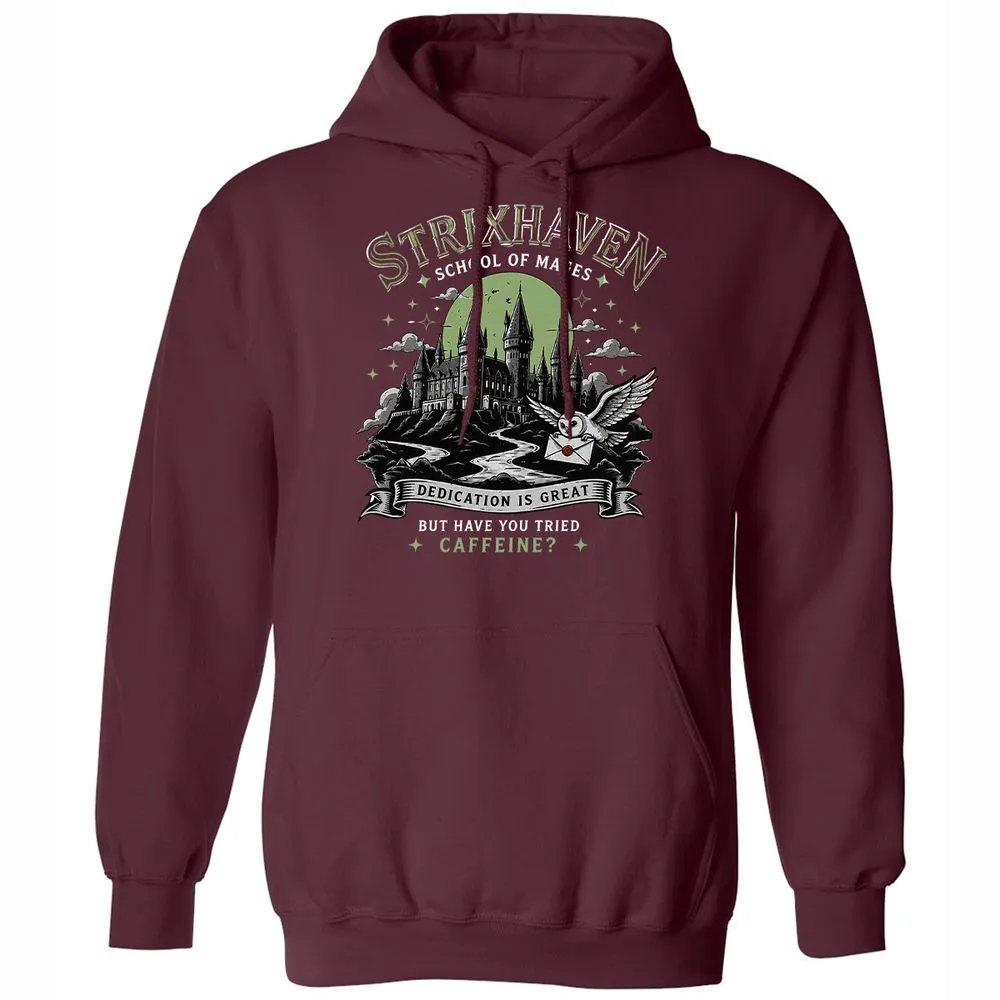 Strixhaven - School Of Mages Classic Unisex Hoodie - Maroon - 7