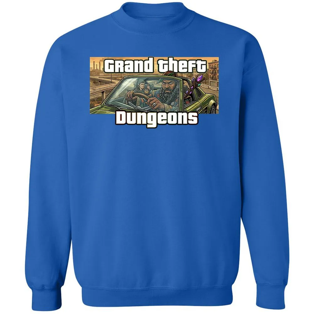 Grand Theft Dungeons Classic Unisex Sweatshirt - Royal - 3