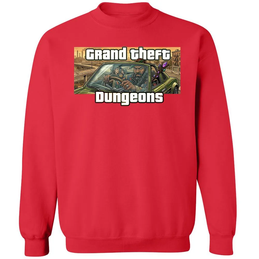 Grand Theft Dungeons Classic Unisex Sweatshirt - Red - 10