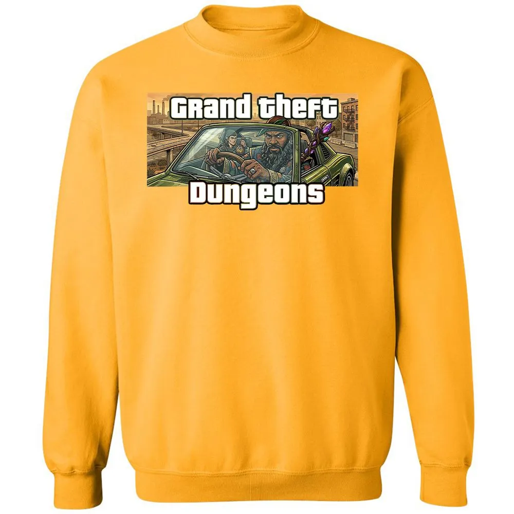 Grand Theft Dungeons Classic Unisex Sweatshirt - Gold - 14