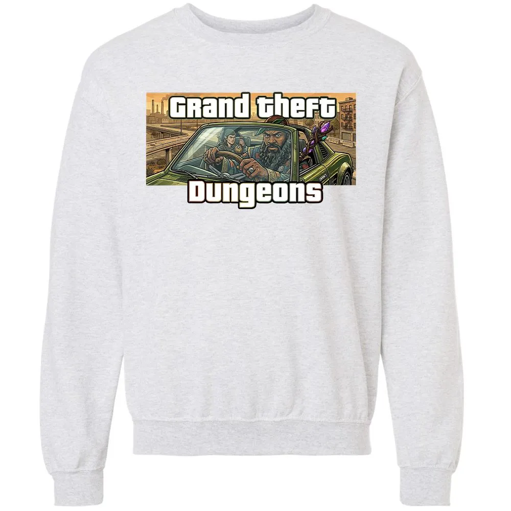 Grand Theft Dungeons Classic Unisex Sweatshirt - Ash - 16