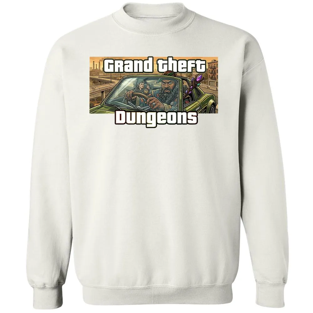 Grand Theft Dungeons Classic Unisex Sweatshirt - White - 18
