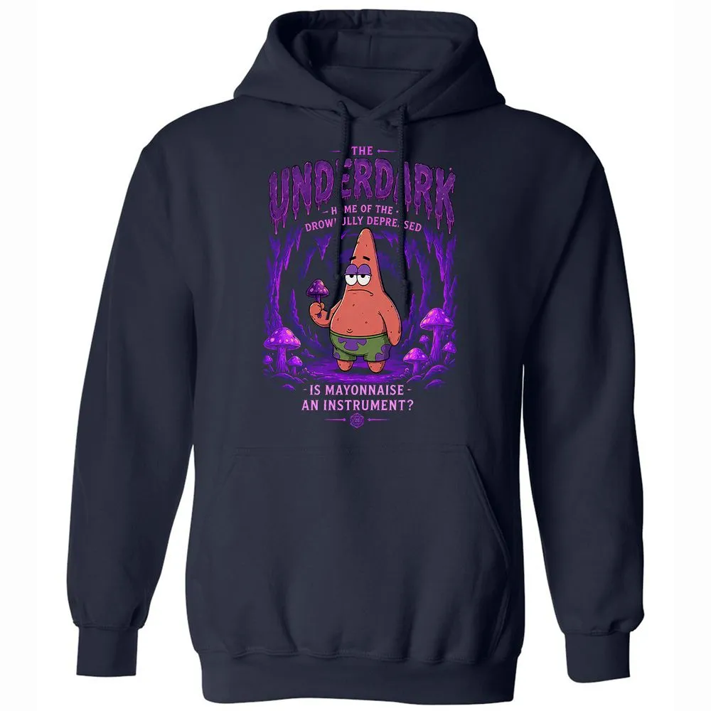 The Underdark Classic Unisex Hoodie - Navy - 2