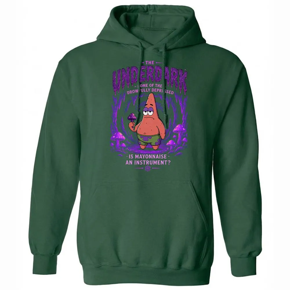 The Underdark Classic Unisex Hoodie - Forest Green - 3