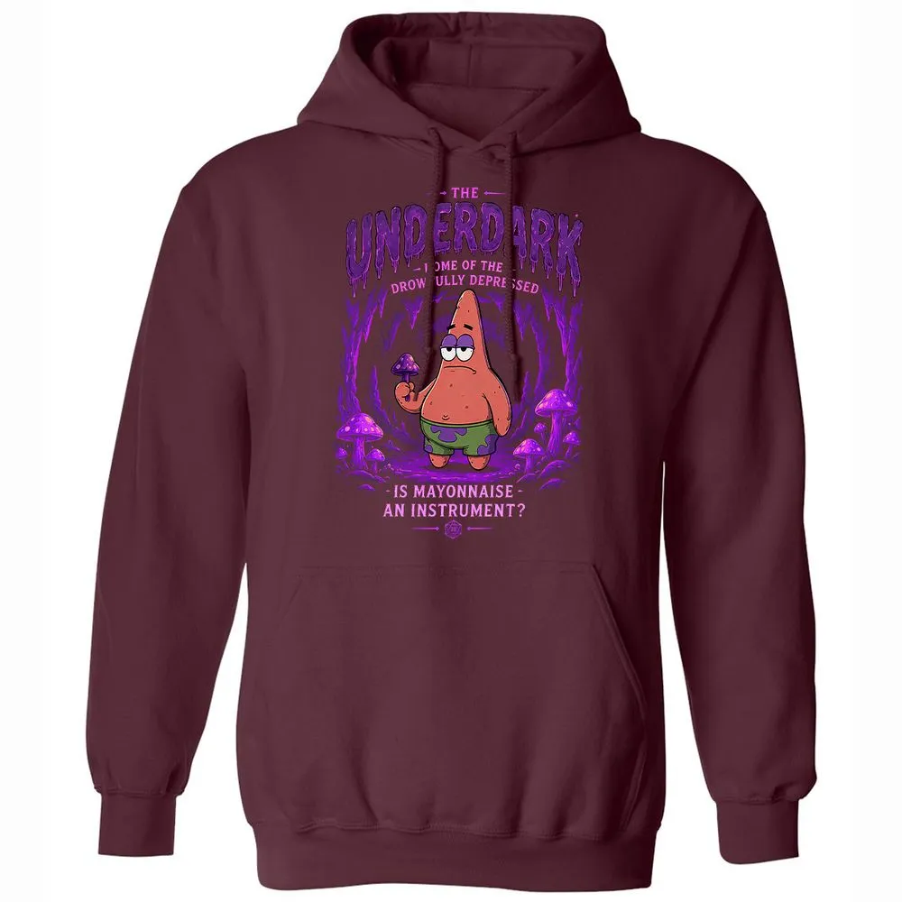 The Underdark Classic Unisex Hoodie - Maroon - 7