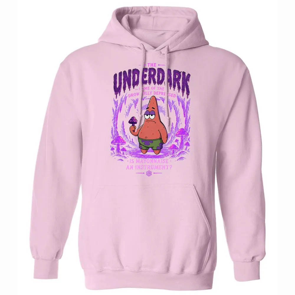 The Underdark Classic Unisex Hoodie - Light Pink - 21