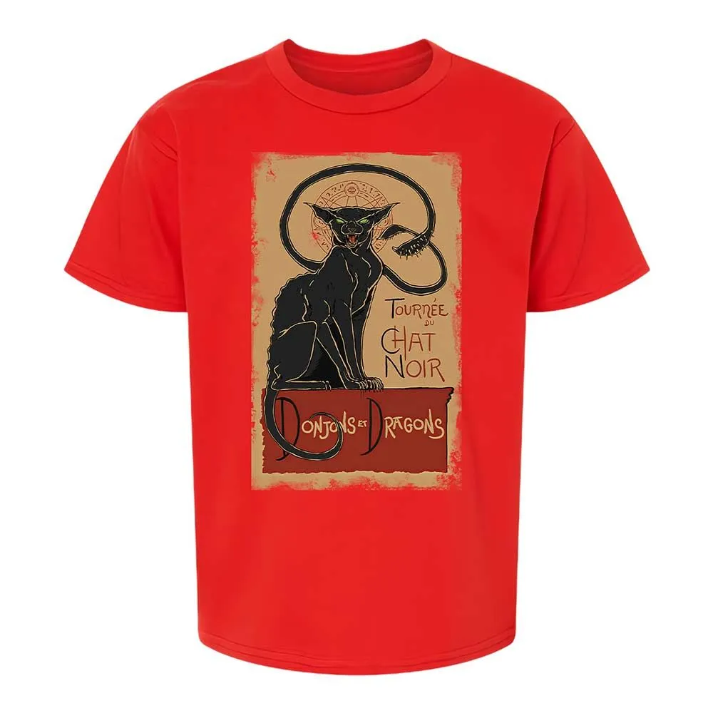 Tournee Du Chat Noir Kids T-Shirt - Red - 8