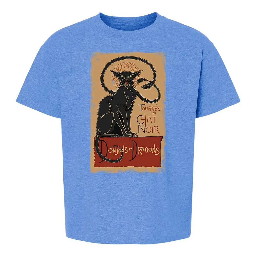 Tournee Du Chat Noir Kids T-Shirt - Heather Royal - 13