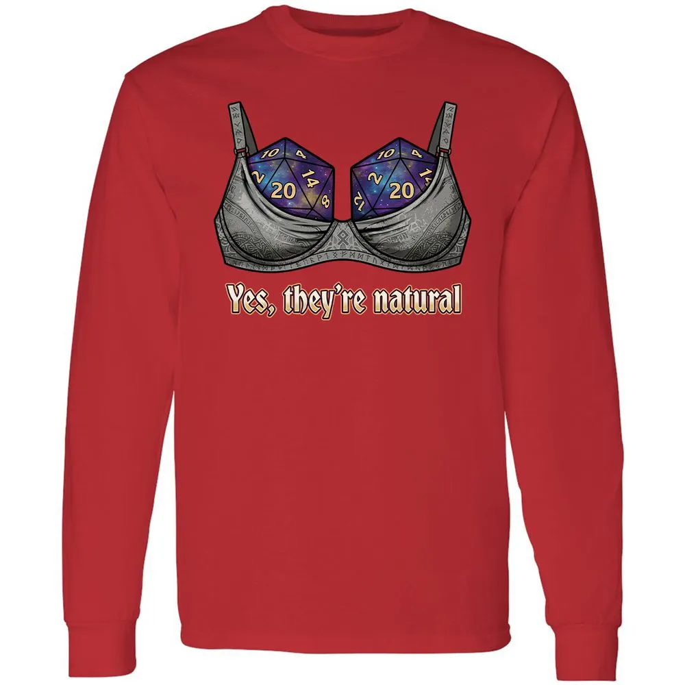 They Are Natural Nat20 Long Sleeve T-Shirt - Red - 11