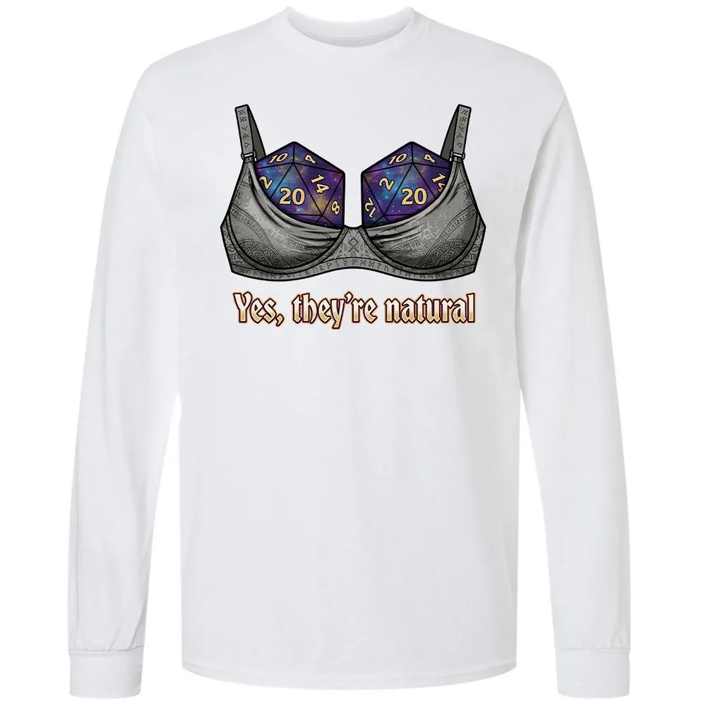 They Are Natural Nat20 Long Sleeve T-Shirt - White - 17