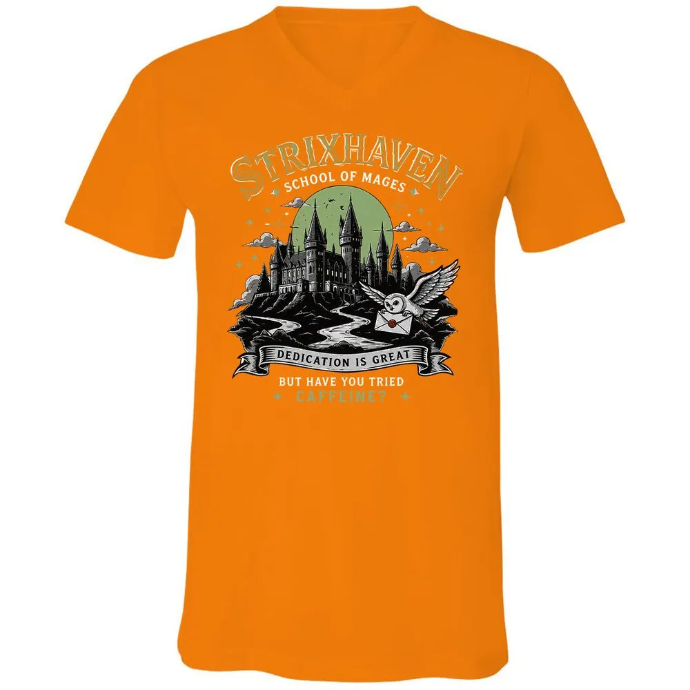 Strixhaven - School Of Mages Unisex V-Neck T-Shirt - Orange - 12