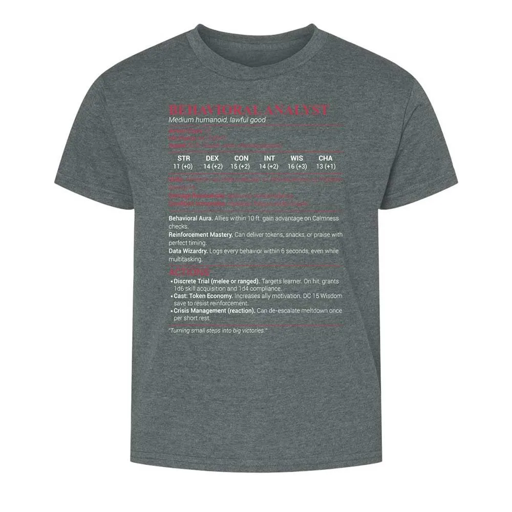 Behavioral Analyst - Dark Heather - 10