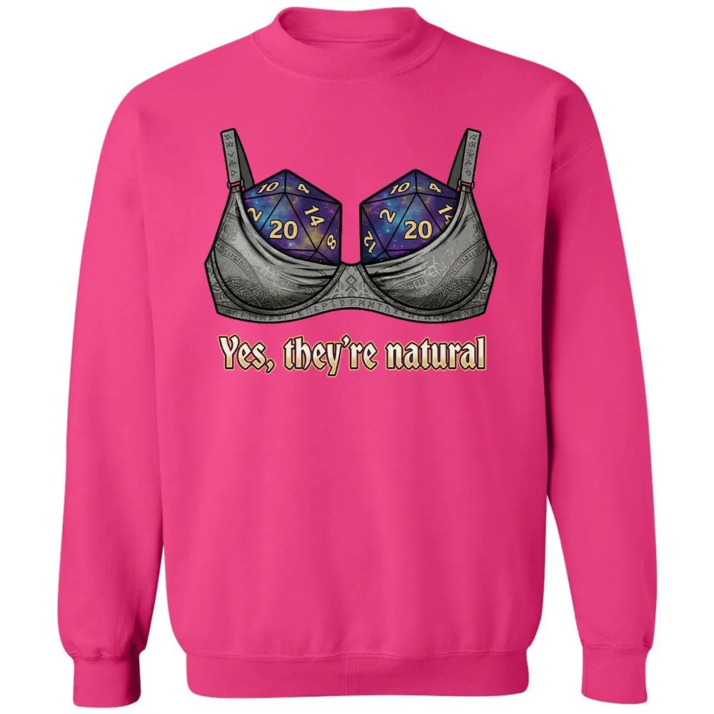 They Are Natural Nat20 Classic Unisex Sweatshirt - Heliconia - 15