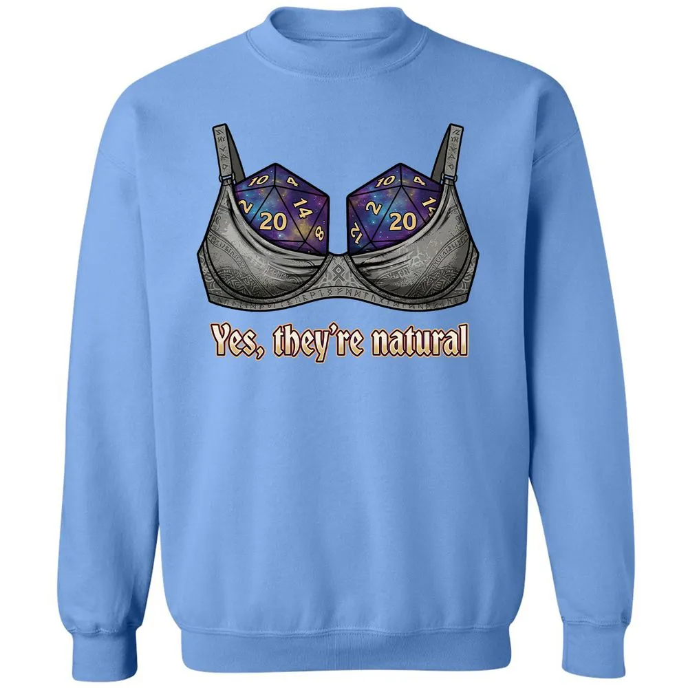 They Are Natural Nat20 Classic Unisex Sweatshirt - Carolina Blue - 20