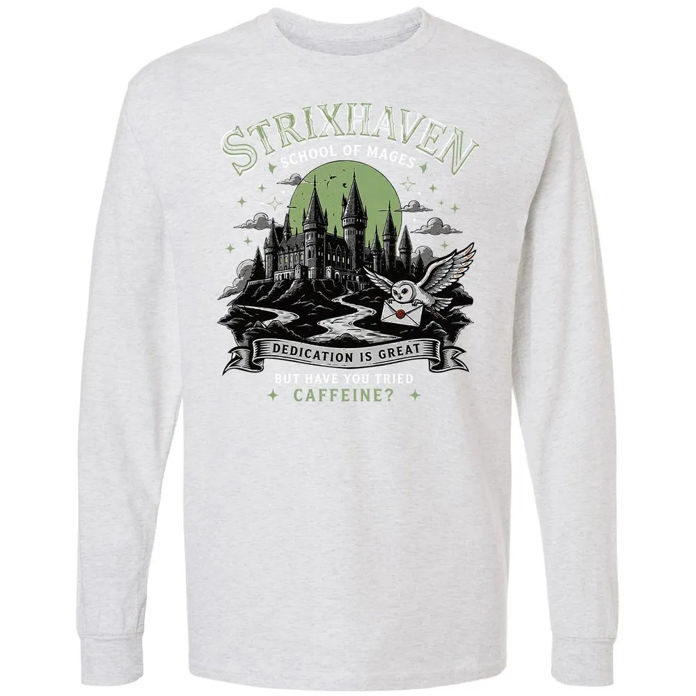 Strixhaven - School Of Mages Long Sleeve T-Shirt - Ash - 14