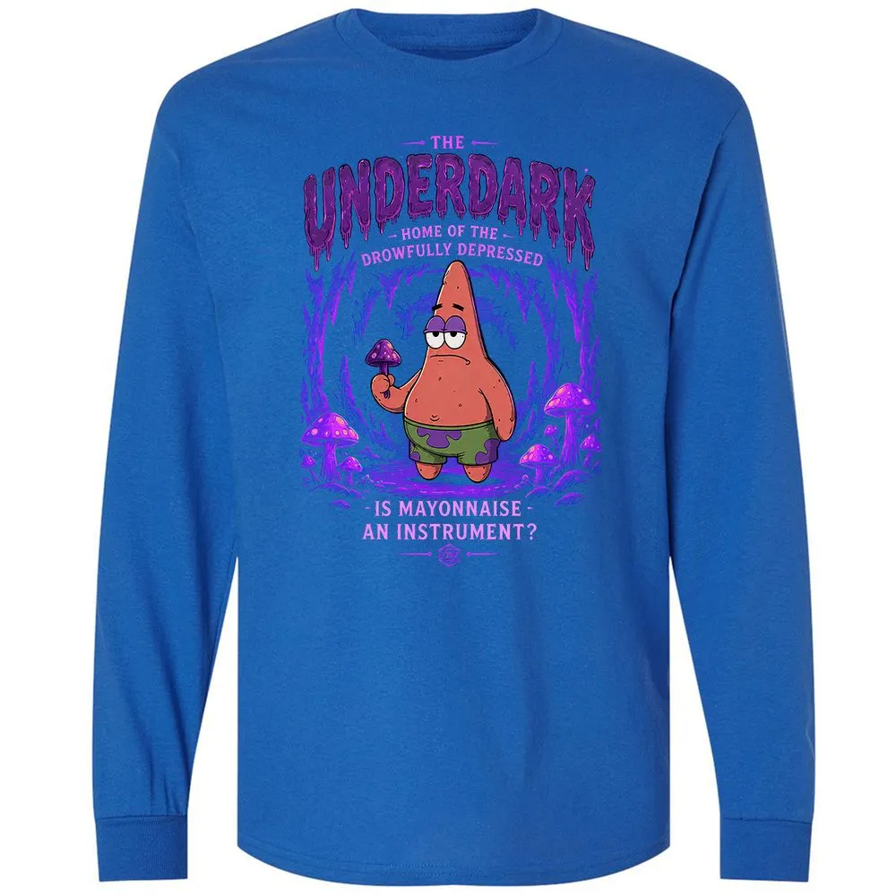 The Underdark Long Sleeve T-Shirt - Royal - 3