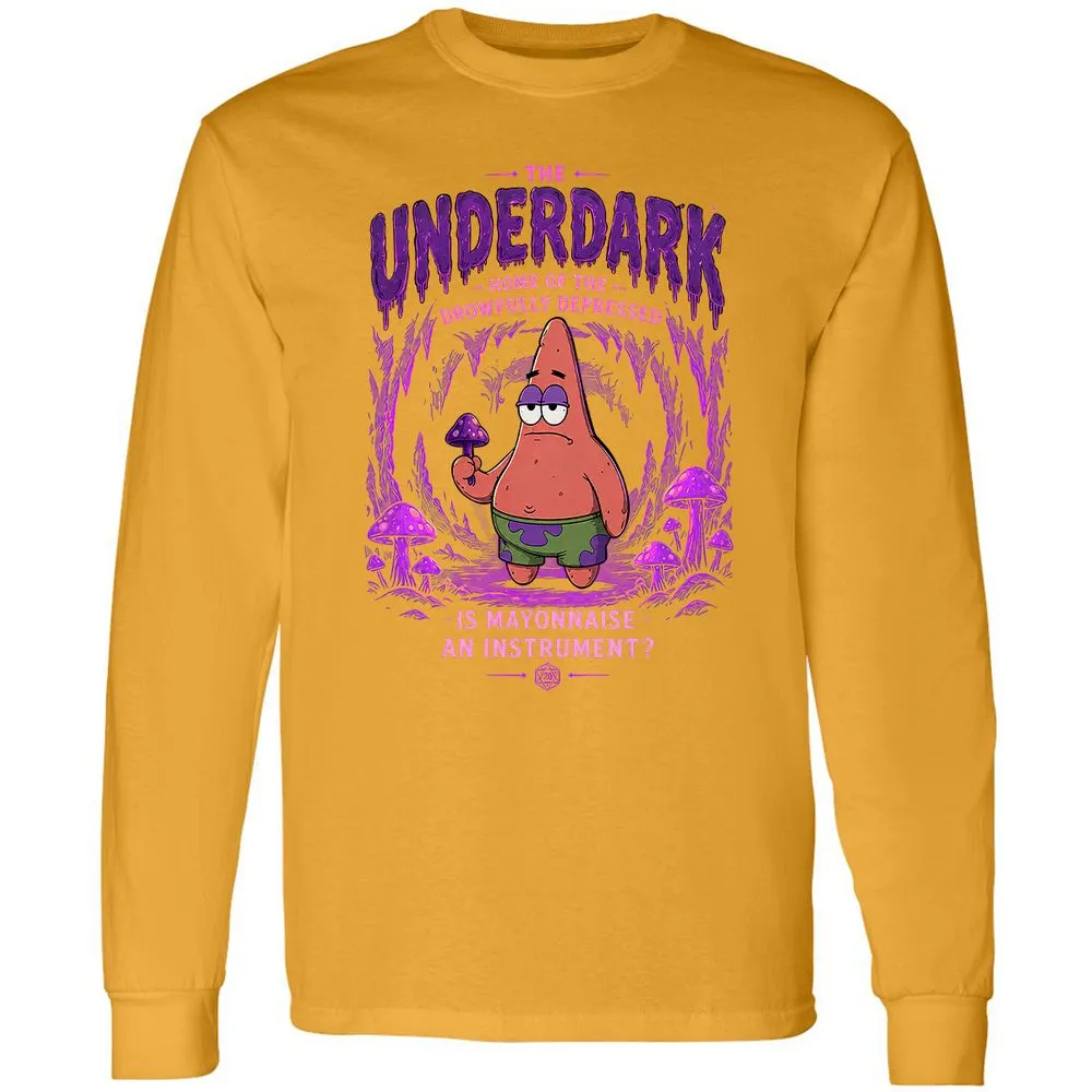 The Underdark Long Sleeve T-Shirt - Gold - 13