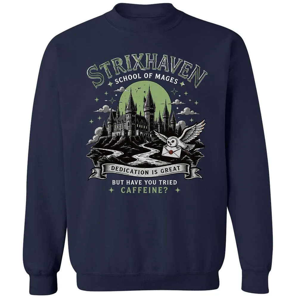 Strixhaven - School Of Mages Classic Unisex Sweatshirt - Navy - 2