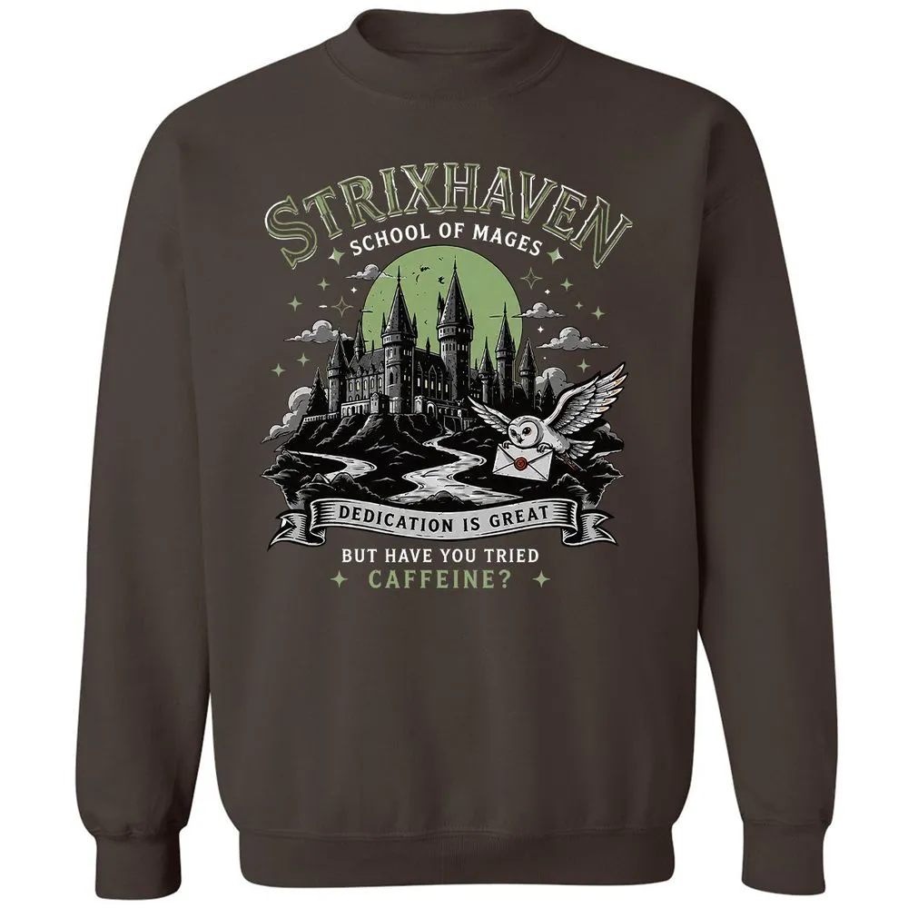 Strixhaven - School Of Mages Classic Unisex Sweatshirt - Dark Chocolate - 4