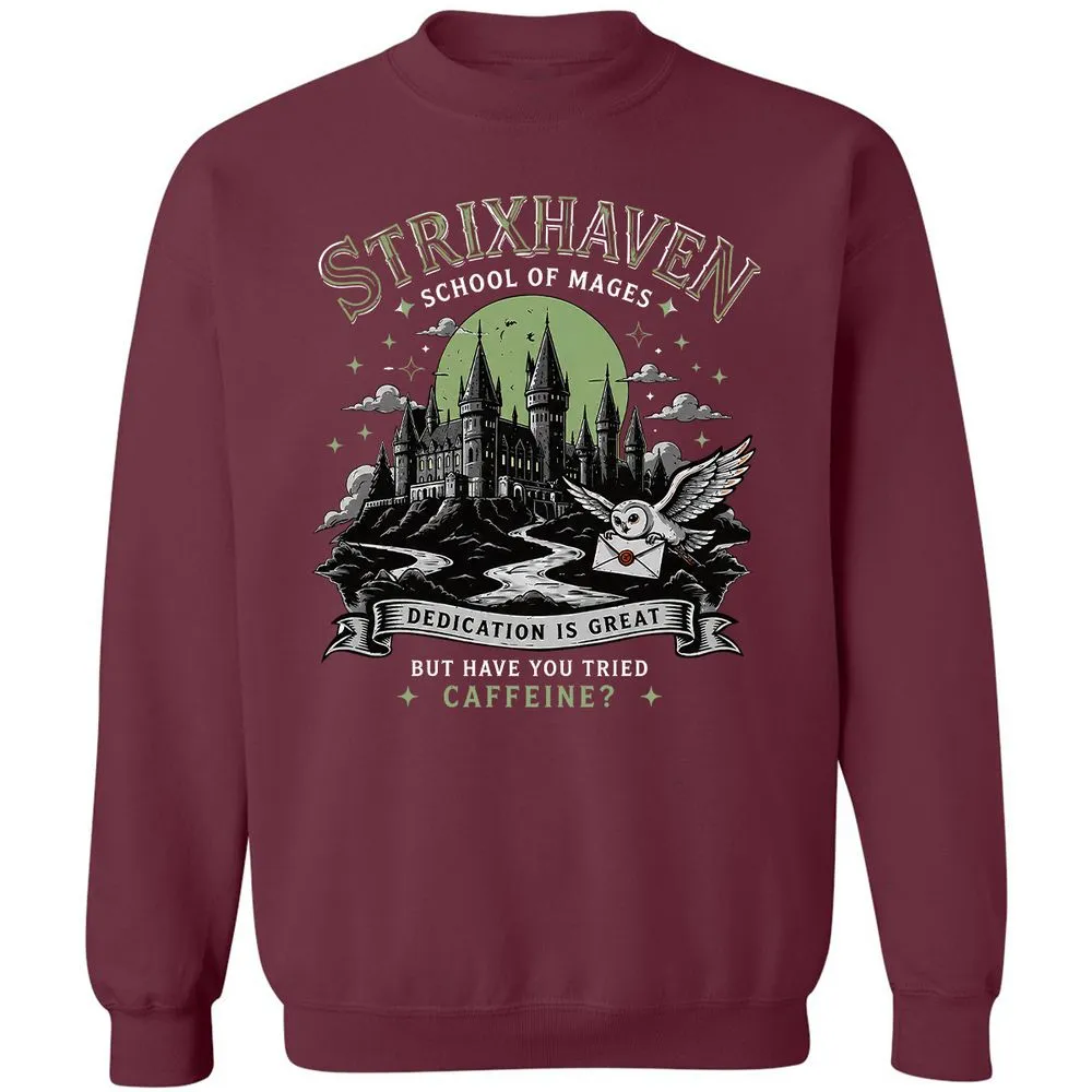 Strixhaven - School Of Mages Classic Unisex Sweatshirt - Maroon - 8