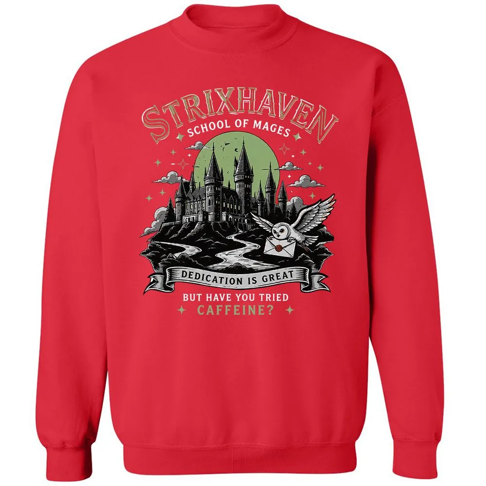 Strixhaven - School Of Mages Classic Unisex Sweatshirt - Red - 10