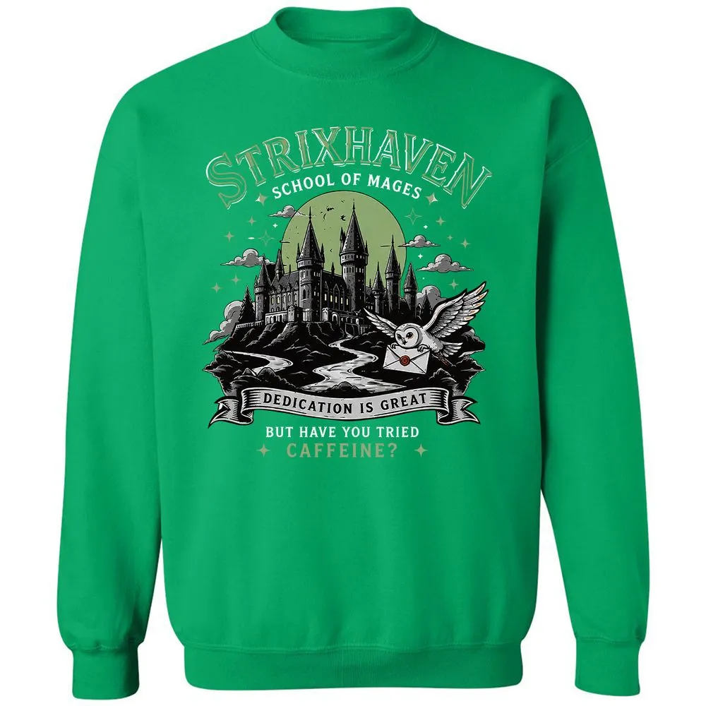 Strixhaven - School Of Mages Classic Unisex Sweatshirt - Irish Green - 13
