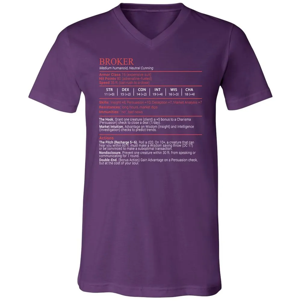 Broker Stats Block - Team Purple - 10