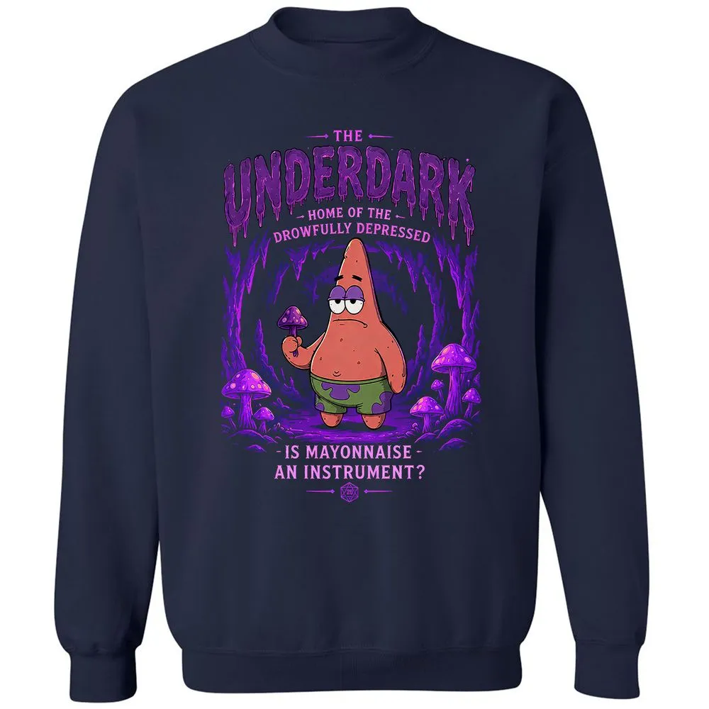 The Underdark Classic Unisex Sweatshirt - Navy - 2