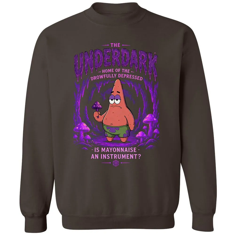 The Underdark Classic Unisex Sweatshirt - Dark Chocolate - 4