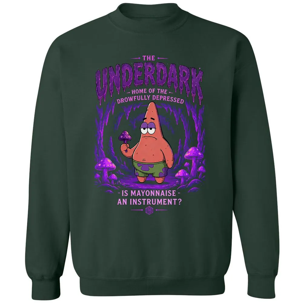 The Underdark Classic Unisex Sweatshirt - Forest Green - 5