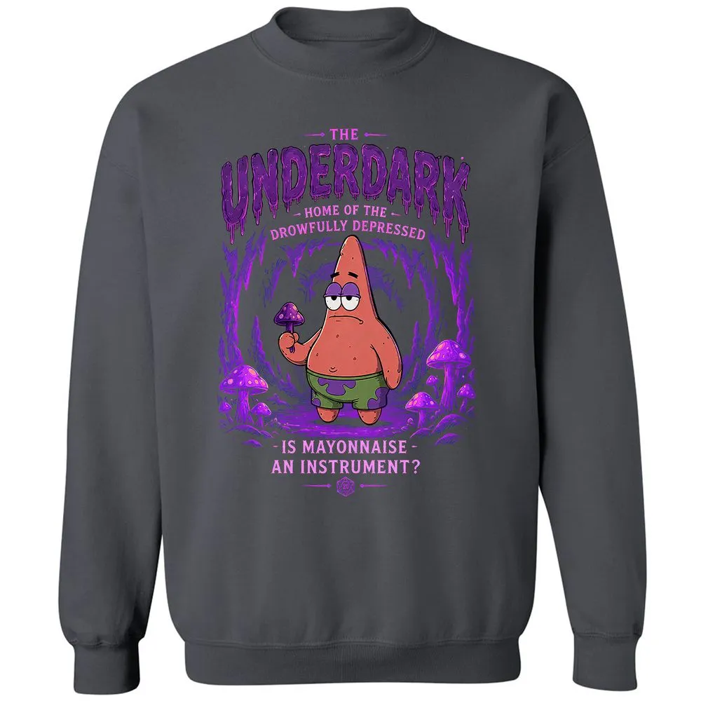 The Underdark Classic Unisex Sweatshirt - Charcoal - 6