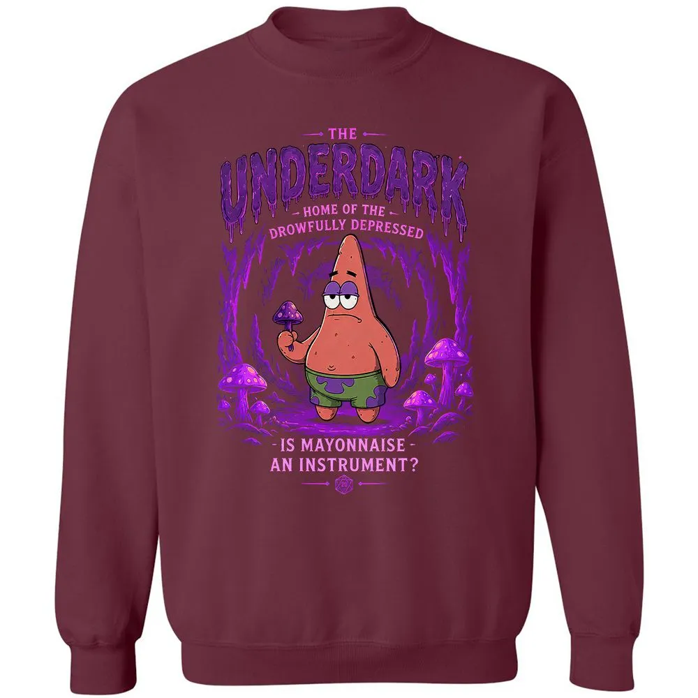 The Underdark Classic Unisex Sweatshirt - Maroon - 8