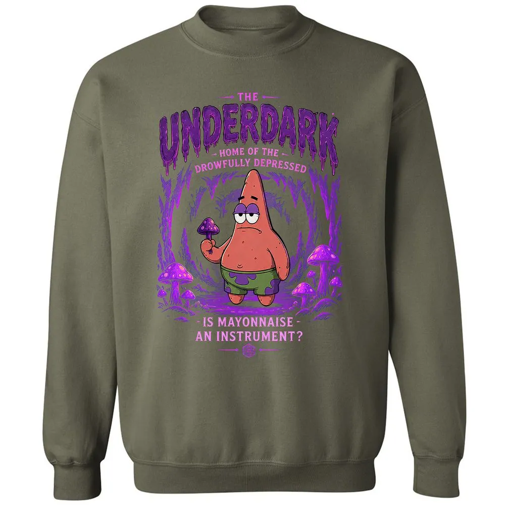 The Underdark Classic Unisex Sweatshirt - Military Green - 9
